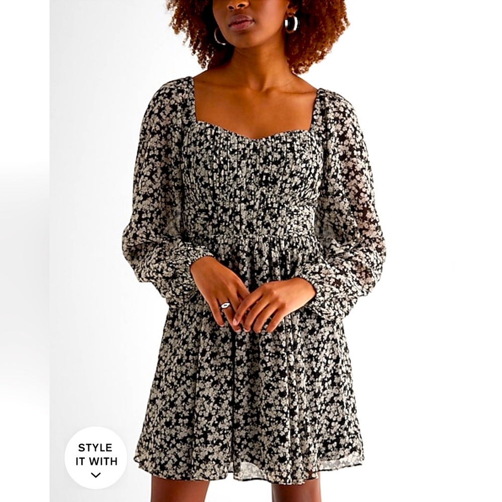 NWT Mini Floral Babydoll Dress